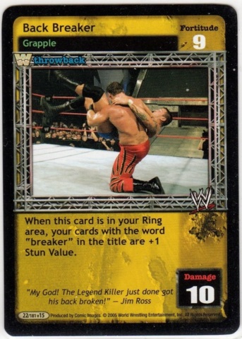 Back Breaker (Throwback)